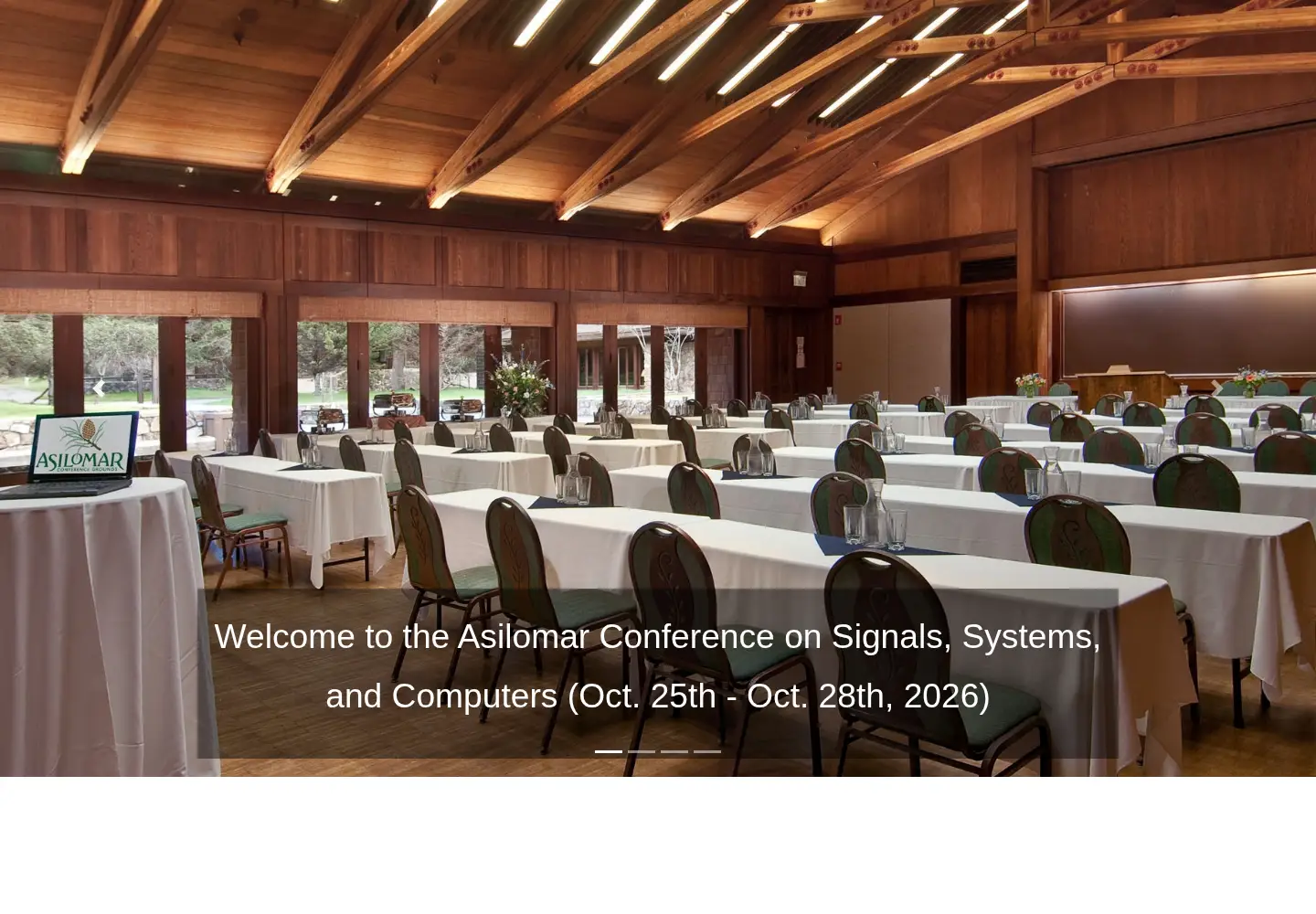 Screenshot of asilomarsscconf.org