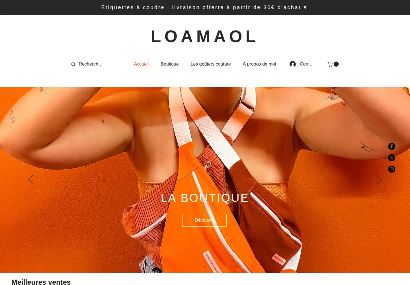 Screenshot of loamaol.com