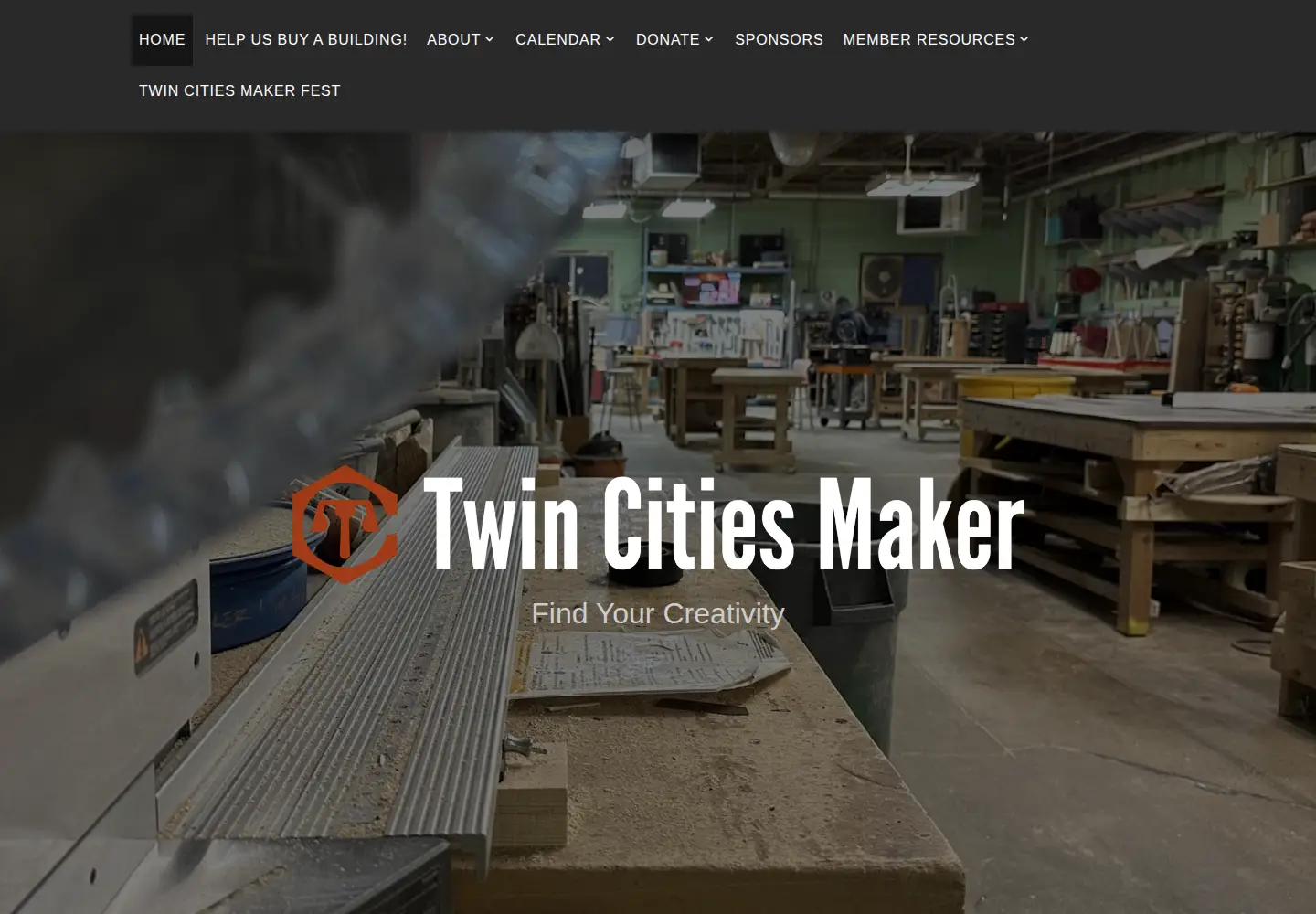Screenshot of tcmaker.org