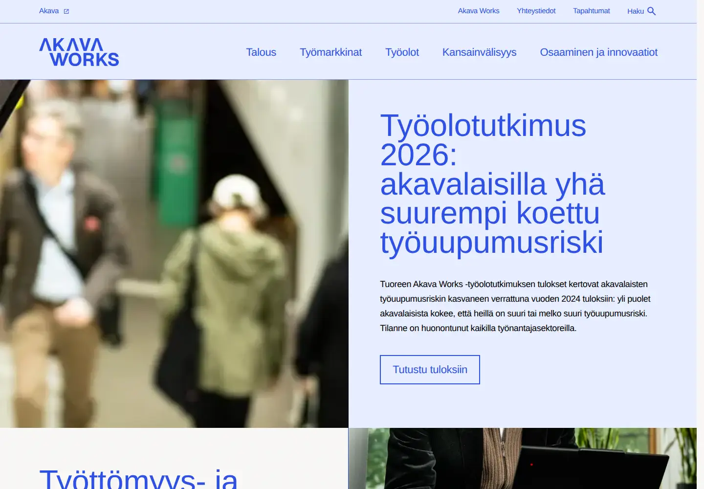 Screenshot of akavaworks.fi
