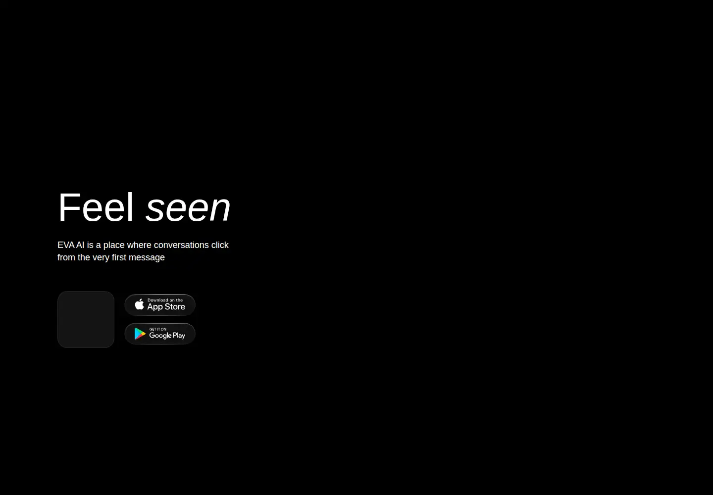 Screenshot of evaapp.ai