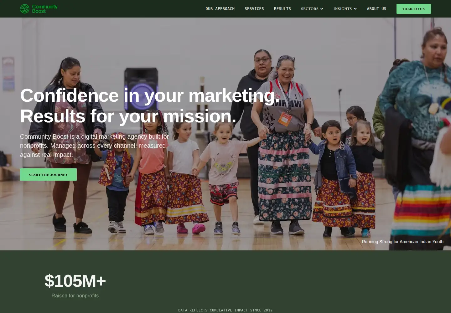 Screenshot of communityboost.org