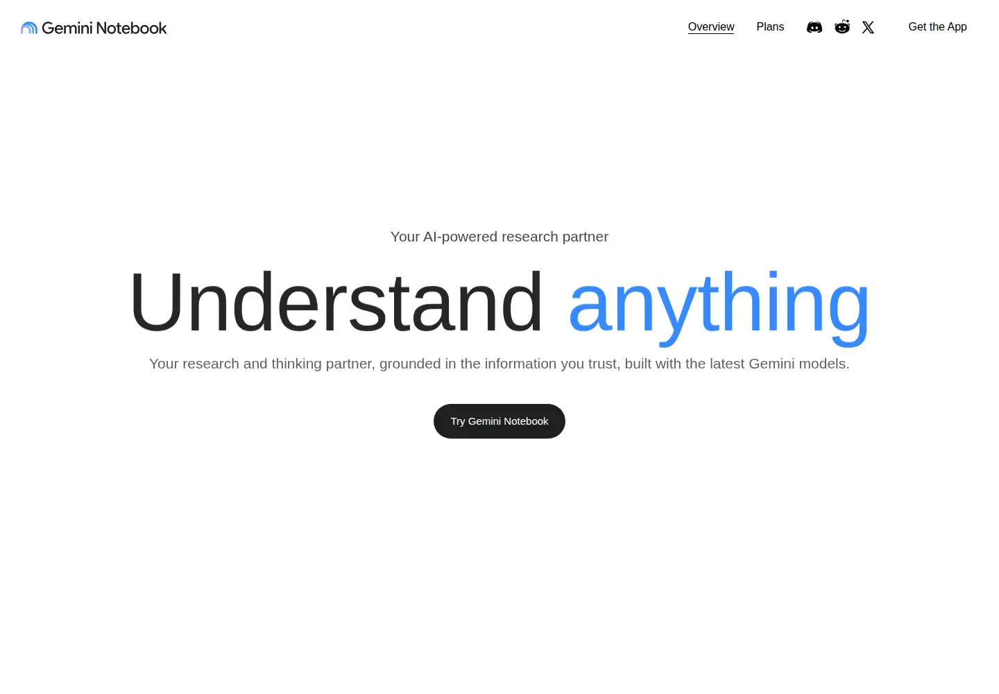 Screenshot of notebooklm.google