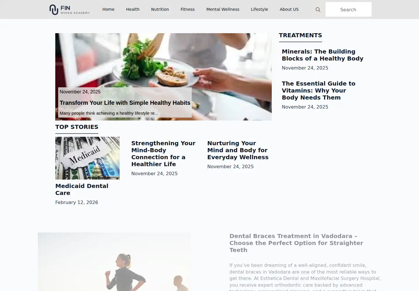 Screenshot of finwingsacademy.in