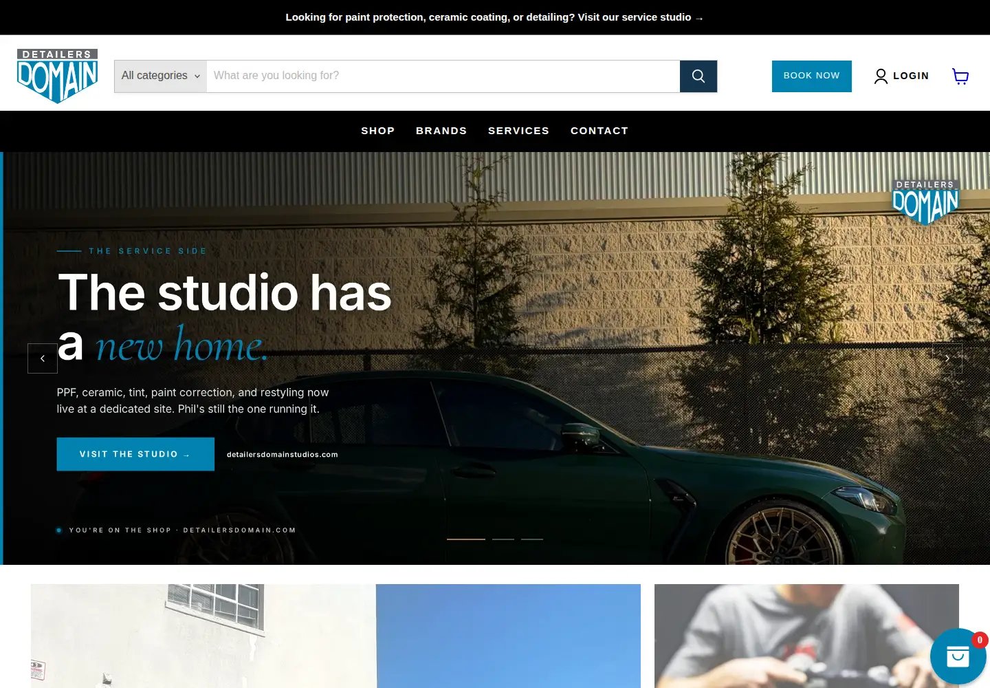 Screenshot of detailersdomain.com