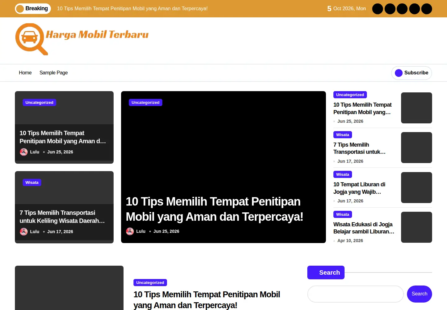 Screenshot of carisalesmobil.web.id