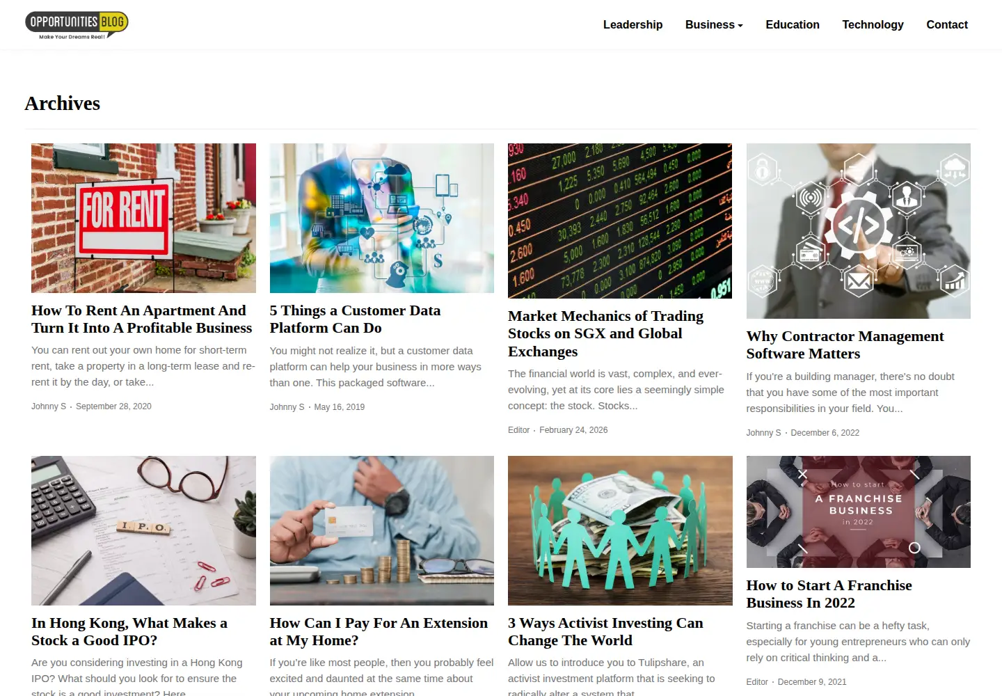 Screenshot of opsblog.org