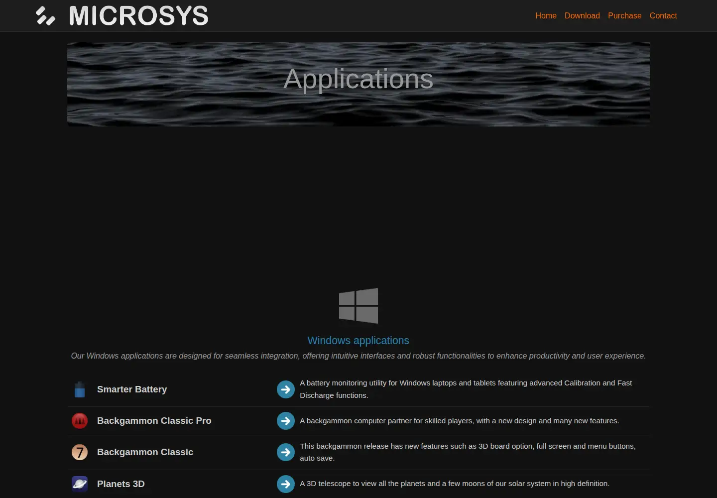 Screenshot of microsys.ro