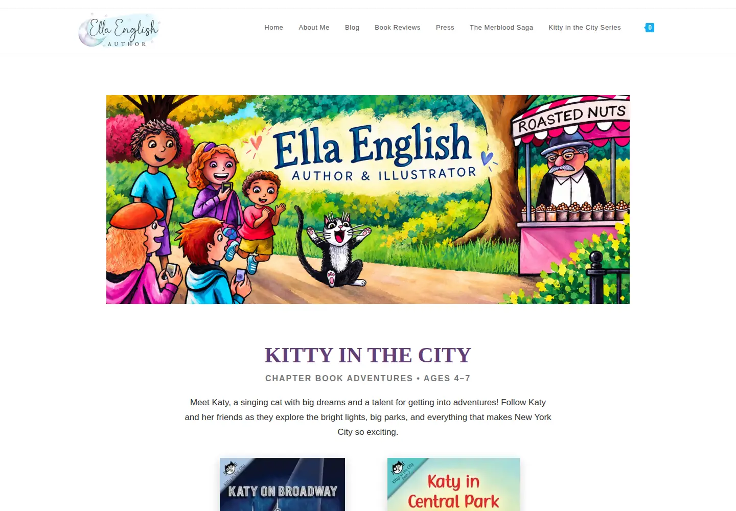 Screenshot of ellaenglish.com