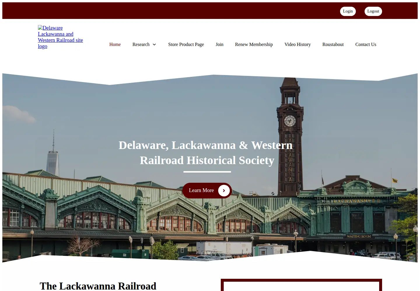 Screenshot of dlwrrhs.org