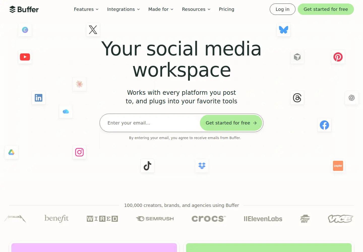 Screenshot of buff.ly