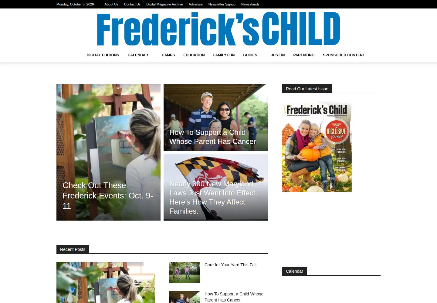 Screenshot of frederickschild.com