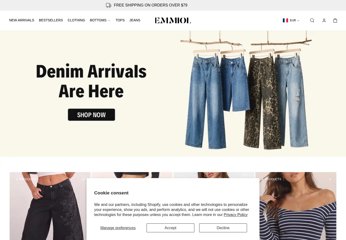Screenshot of emmiol.com