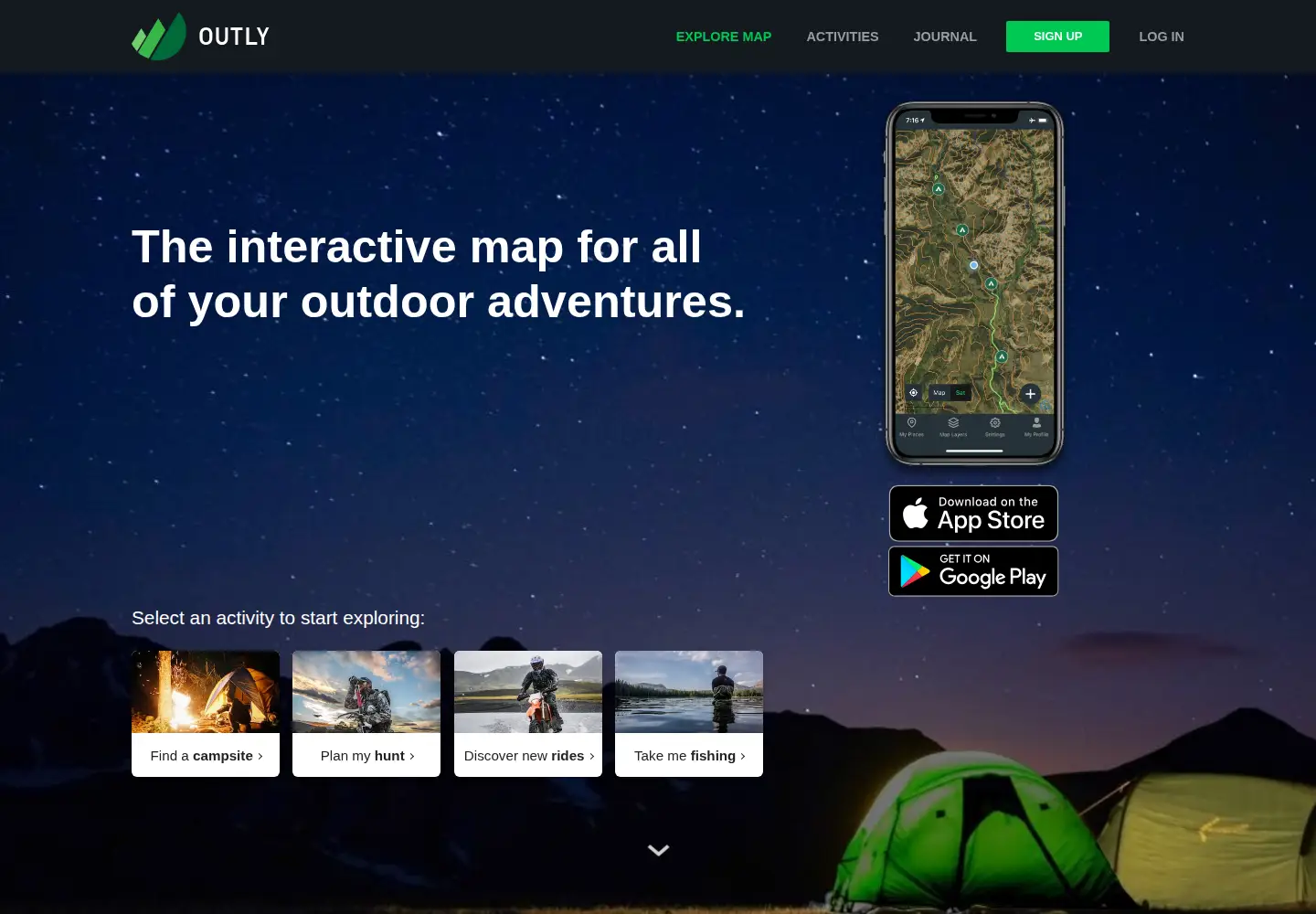 Screenshot of swimmingholes.org