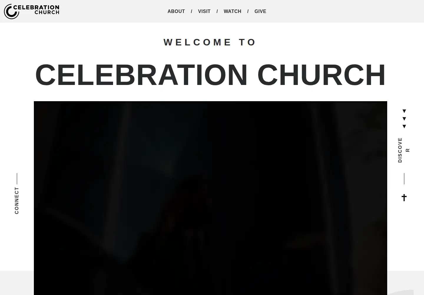 Captured homepage of celebration.org in the current scan