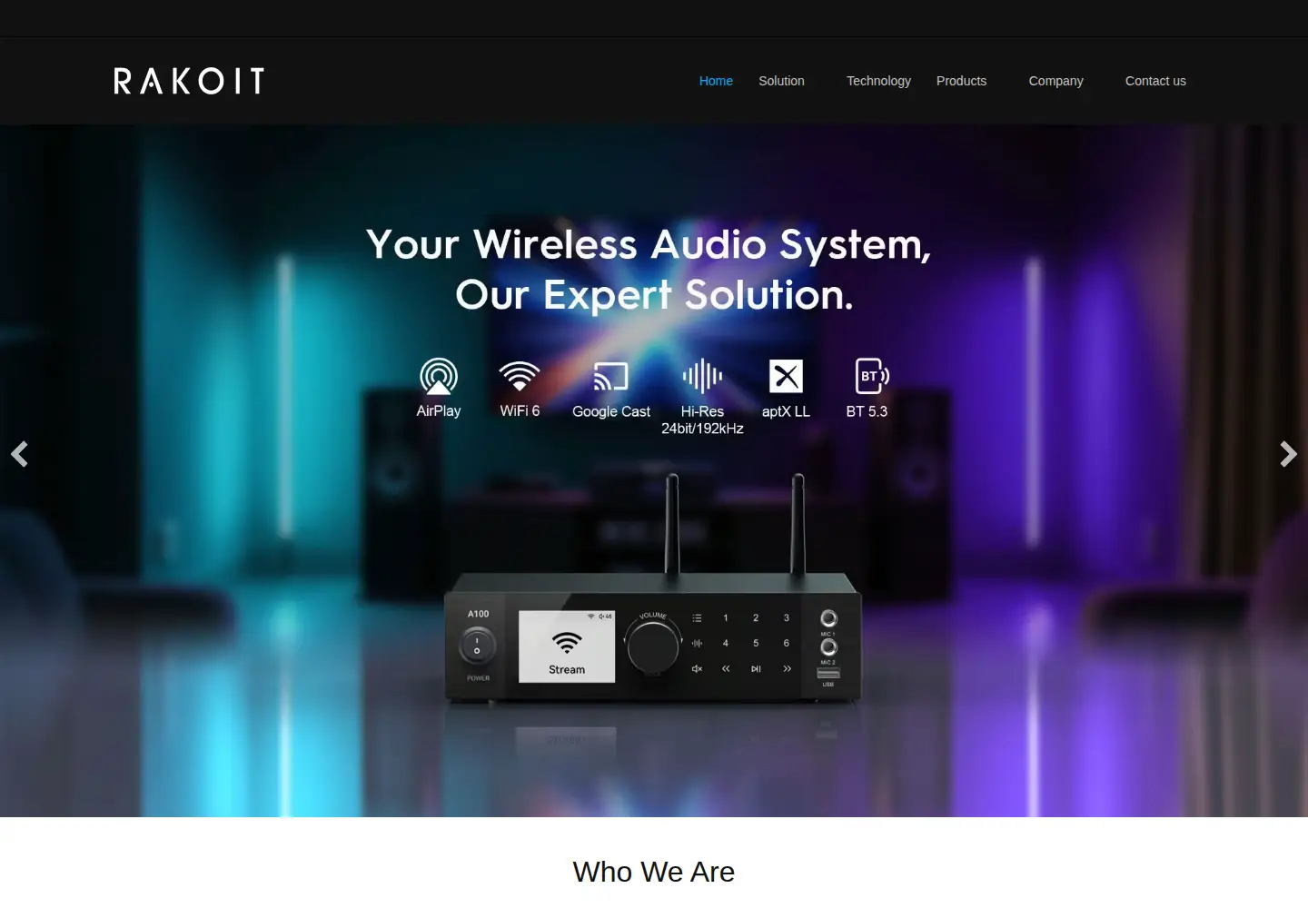 Screenshot of rakoit.com
