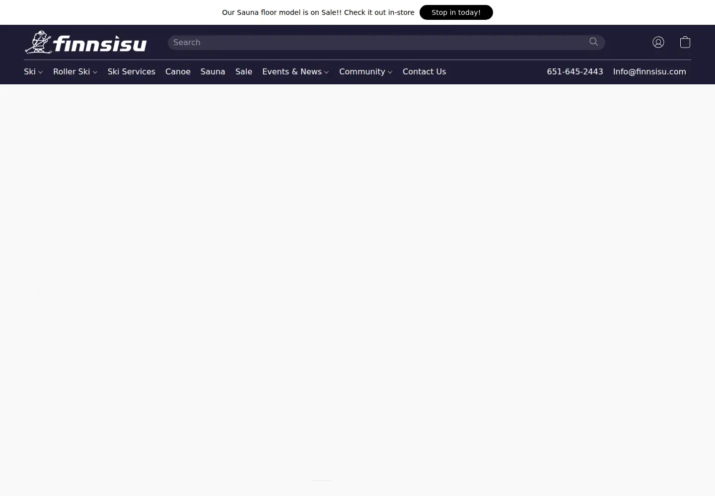 Screenshot of finnsisu.com