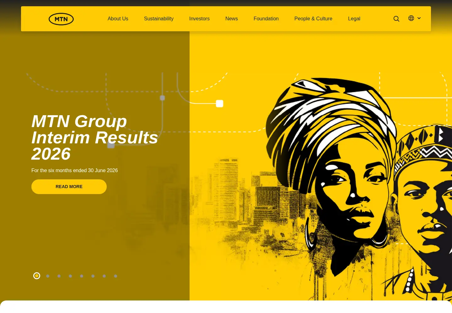 Screenshot of mtn.com