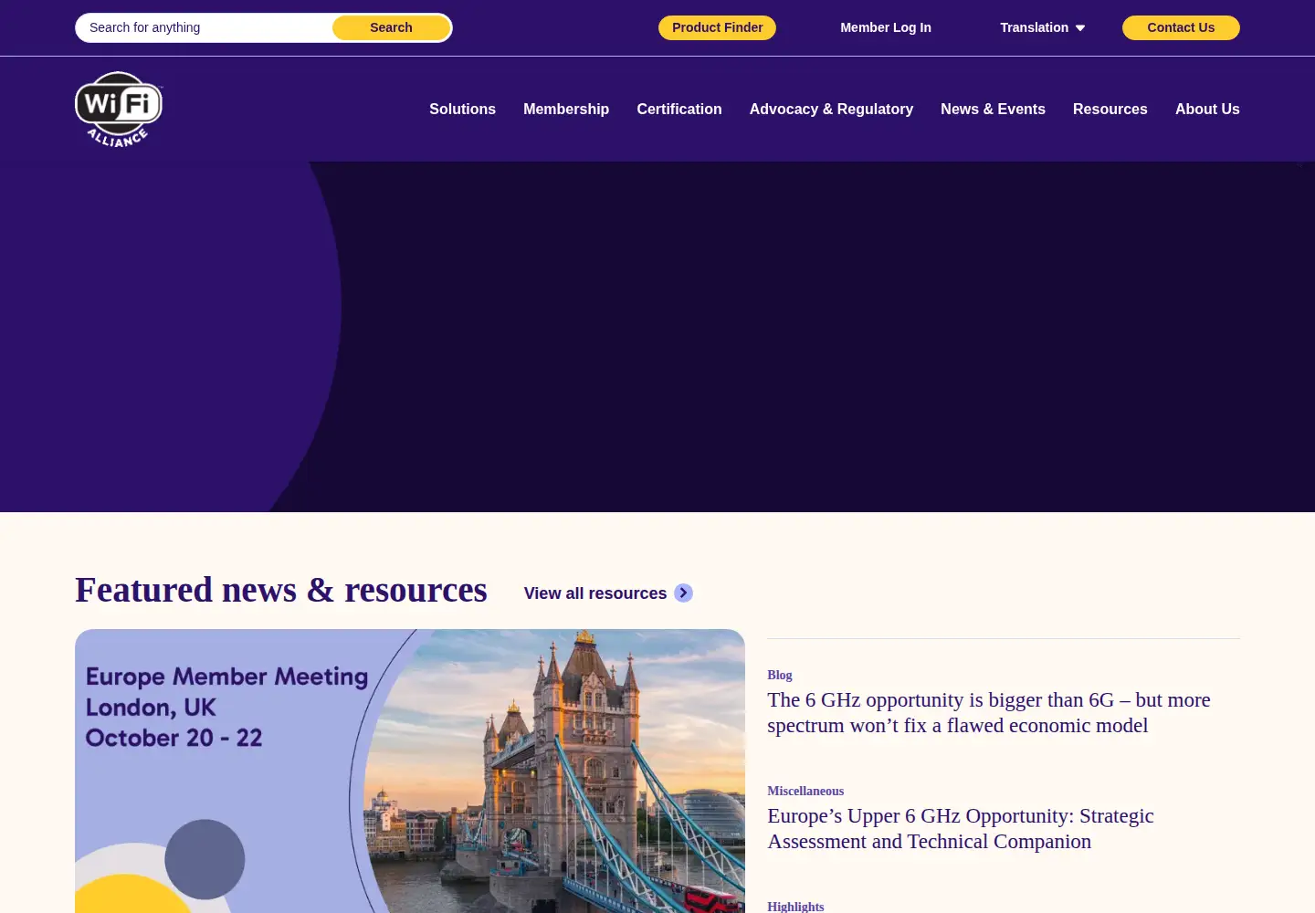 Screenshot of wi-fi.org