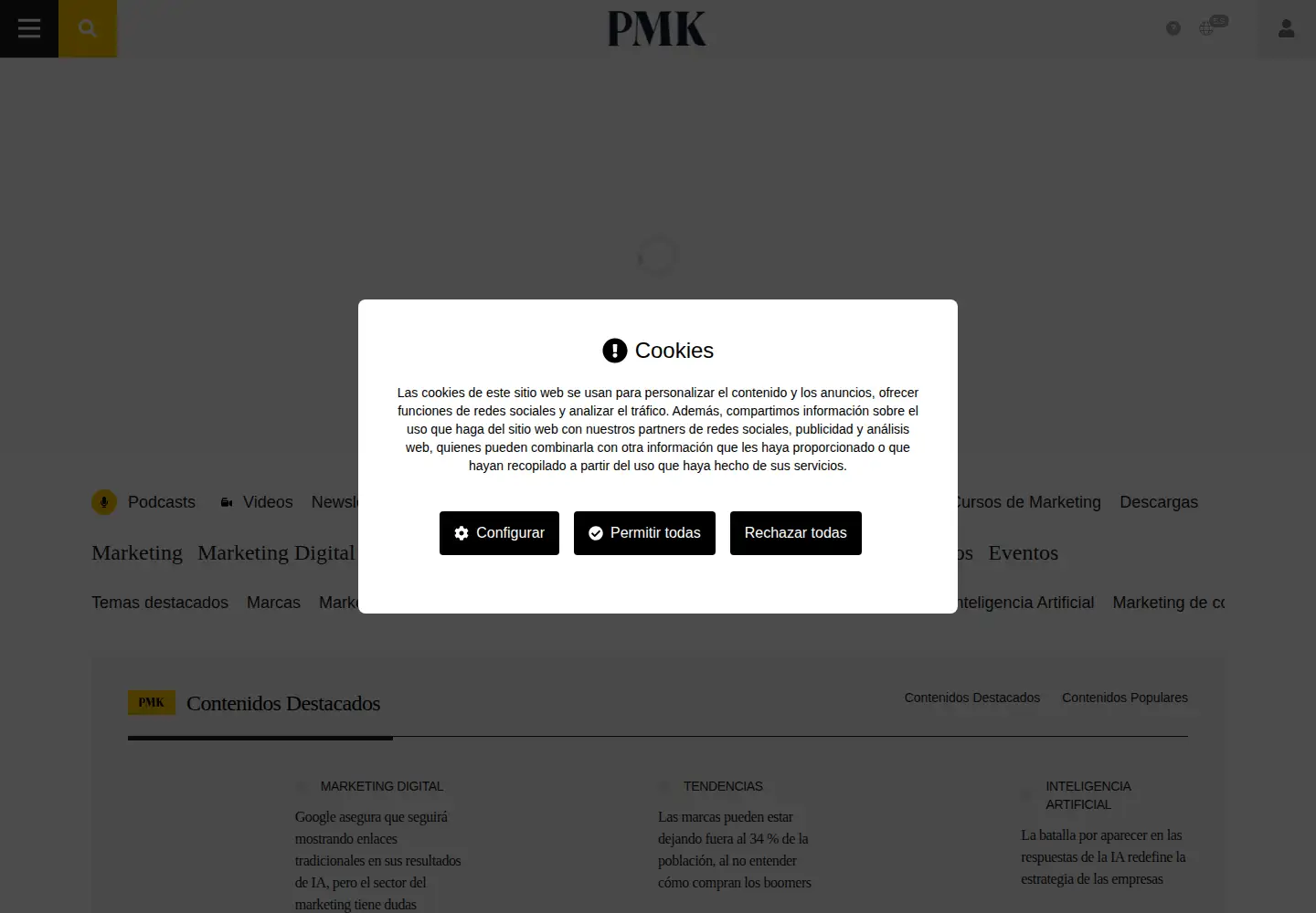 Screenshot of puromarketing.com