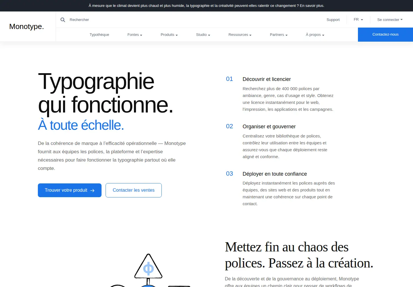 Screenshot of monotype.com