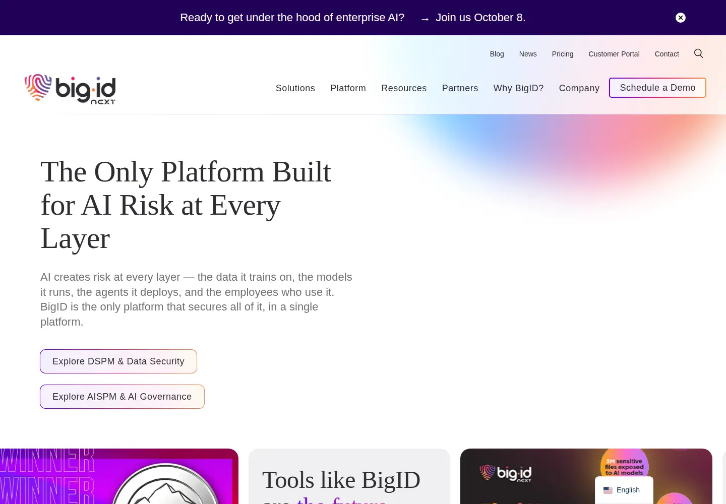 Screenshot of bigid.com