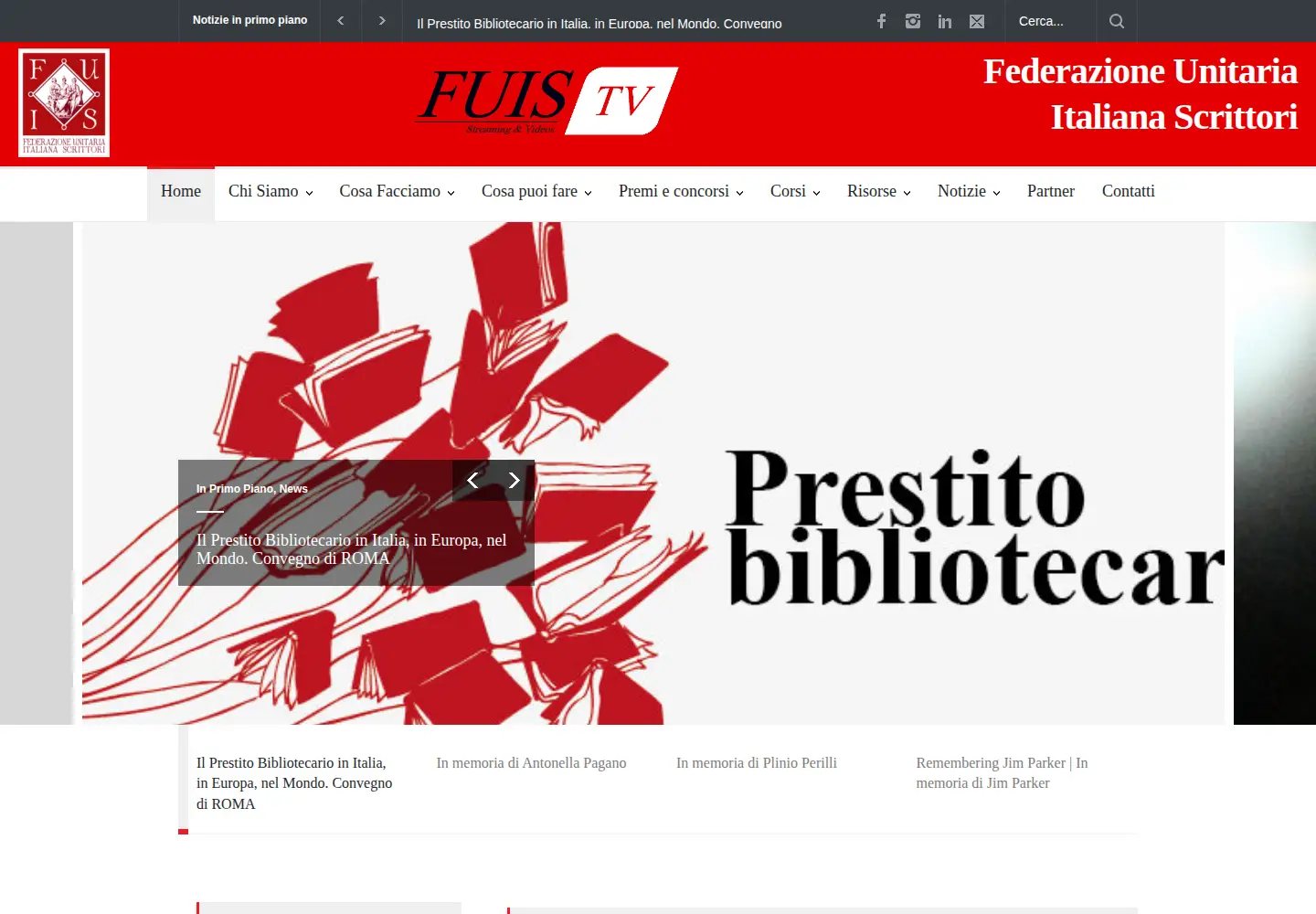Screenshot of fuis.it