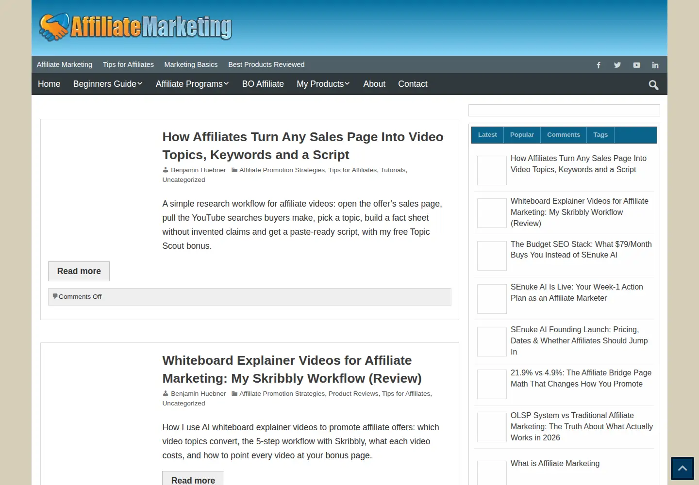 Captured homepage of quickprofitformulax.com in the current scan