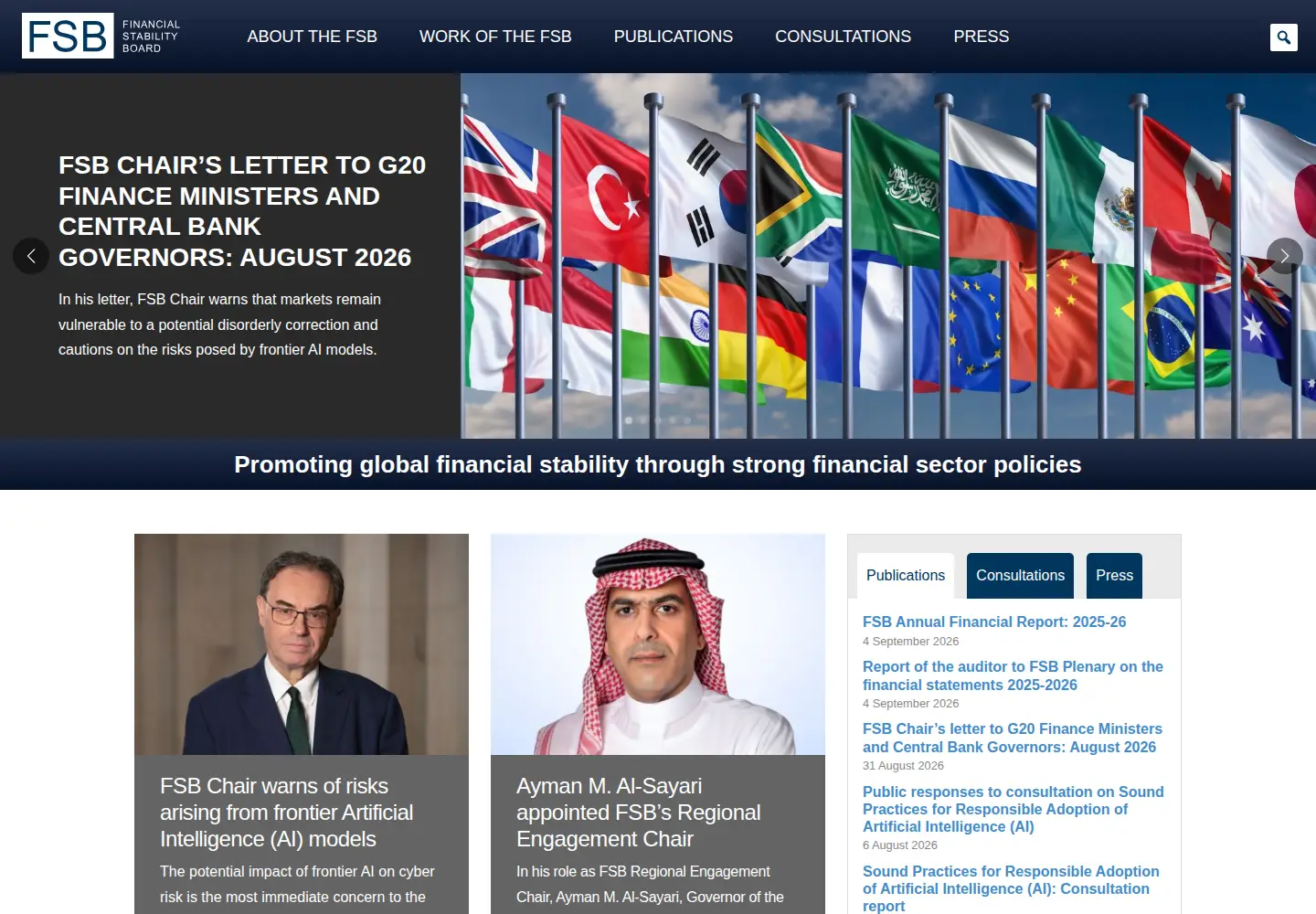 Screenshot of fsb.org