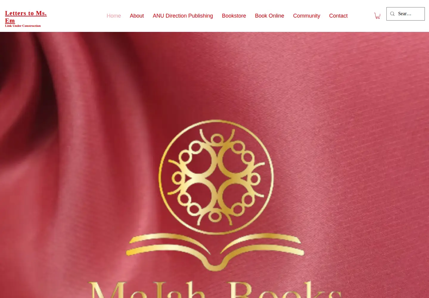 Screenshot of mejahbooks.com