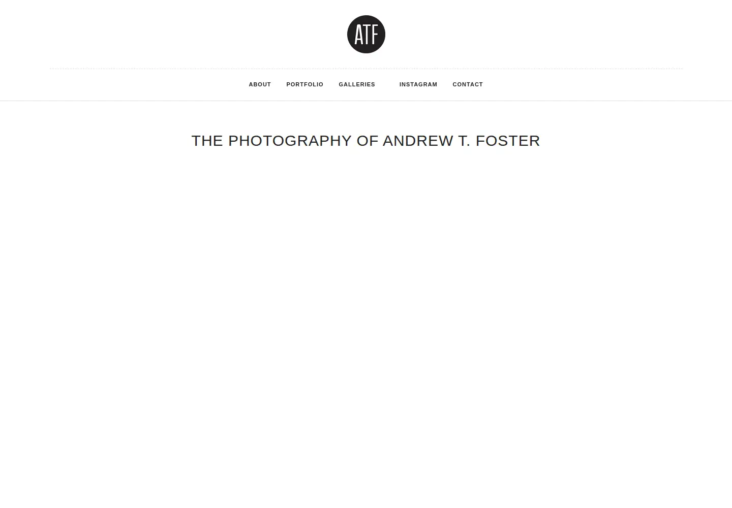 Screenshot of atfphotography.com