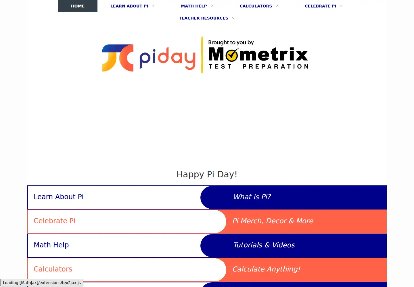 Screenshot of piday.org