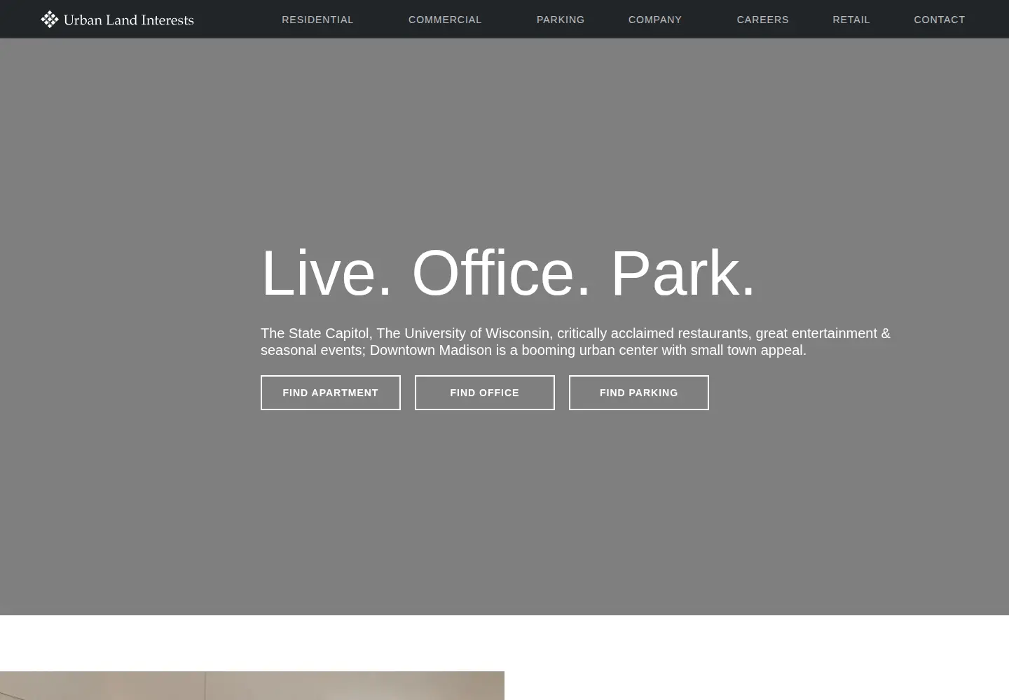 Screenshot of uli.com