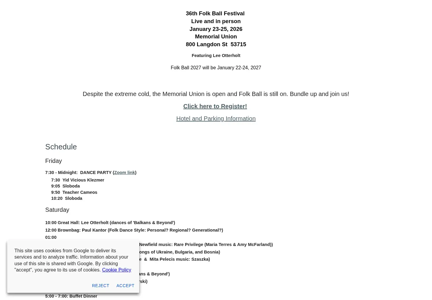 Screenshot of madfolkball.org