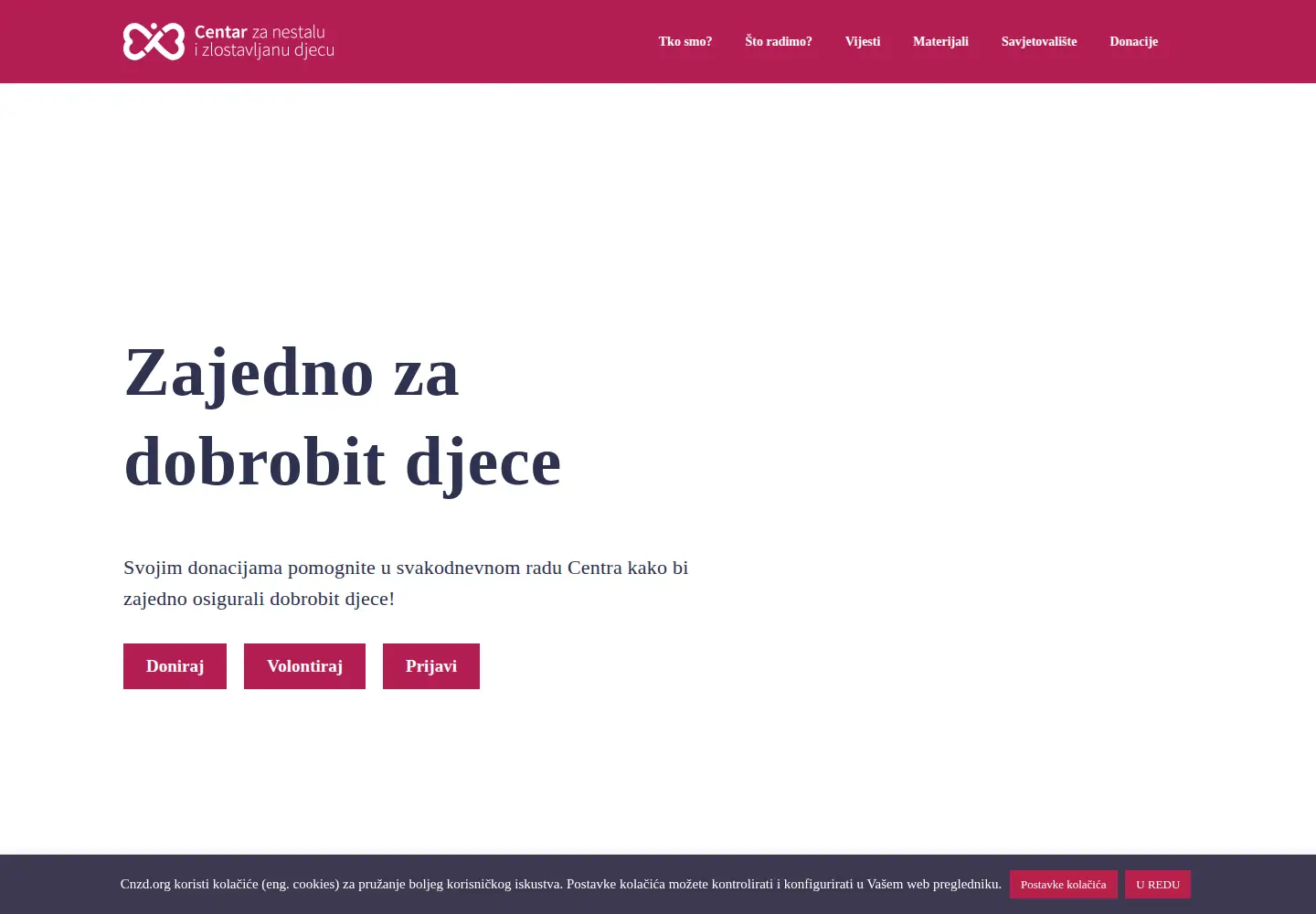 Screenshot of cnzd.org