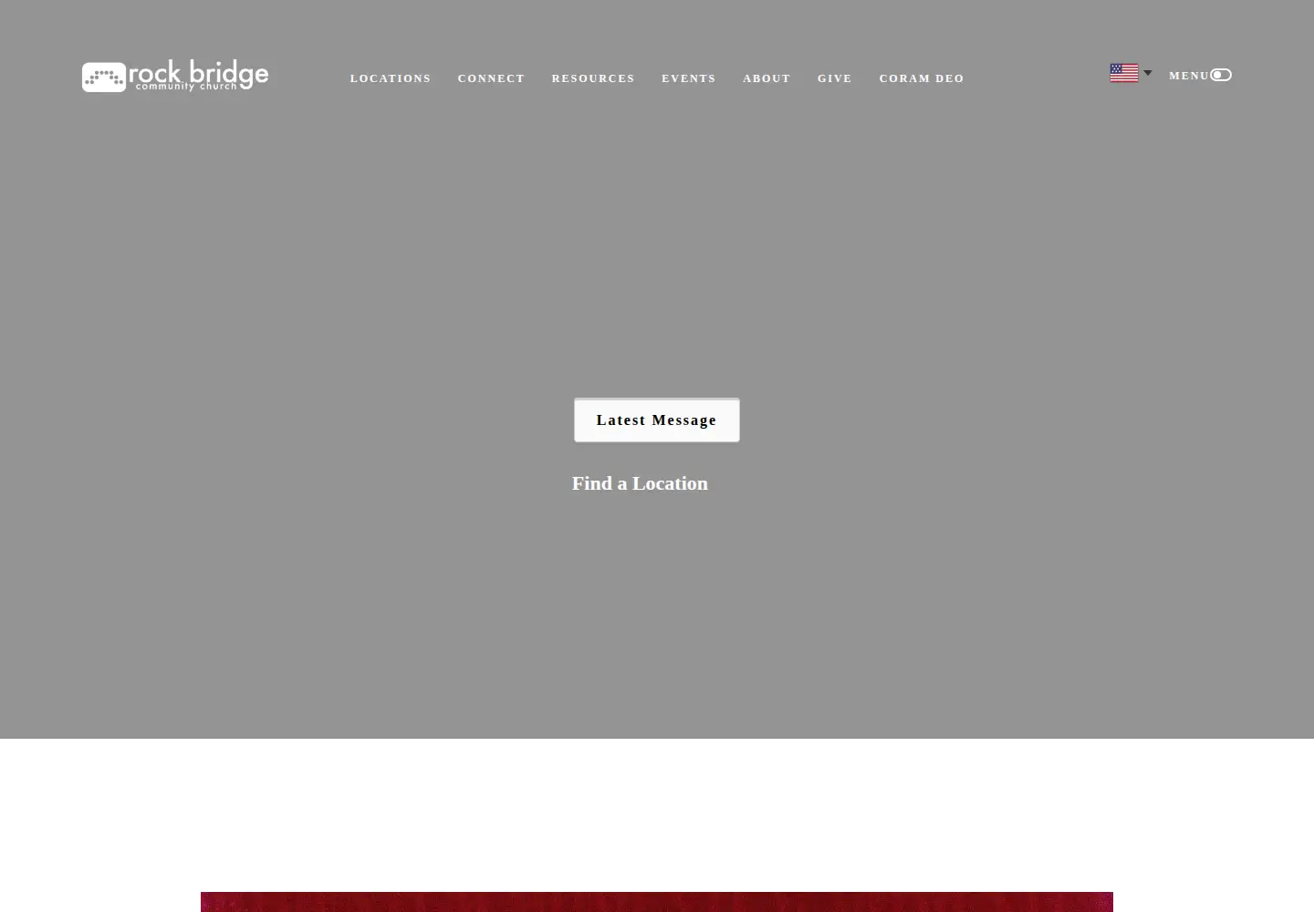Screenshot of rockbridge.cc
