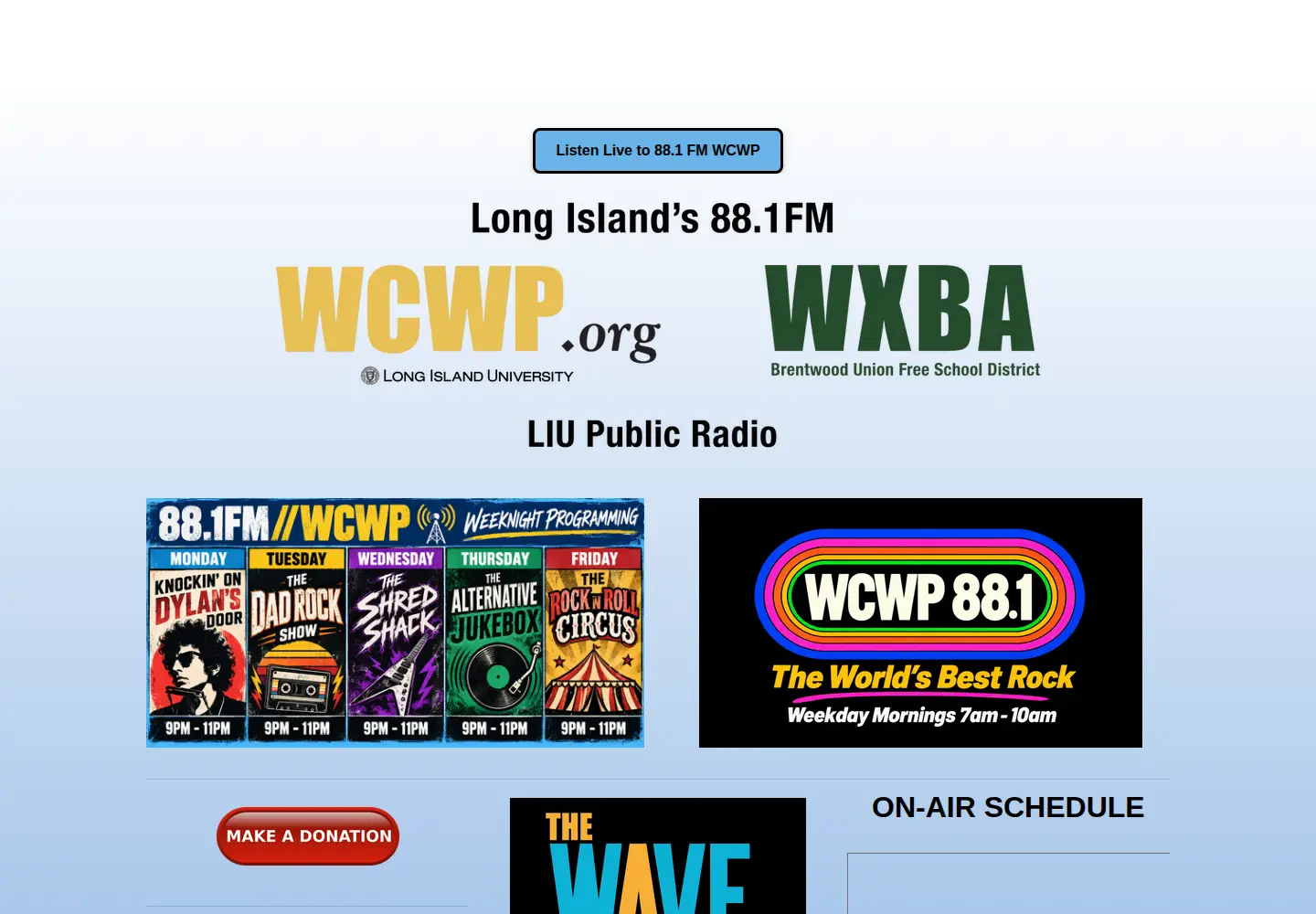 Screenshot of wcwp.org