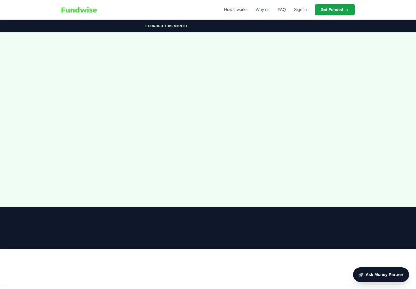 Screenshot of fundwise.com