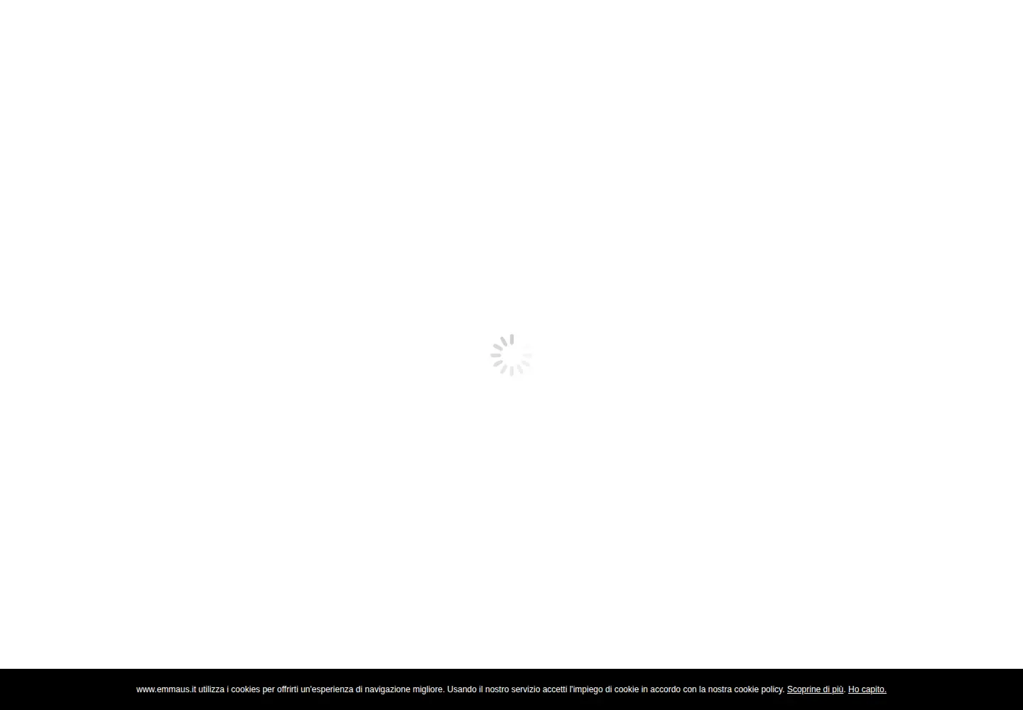Screenshot of emmaus.it