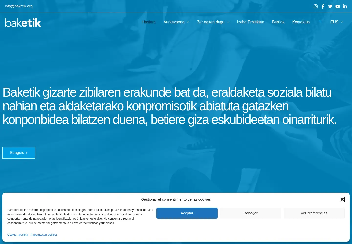 Screenshot of baketik.org