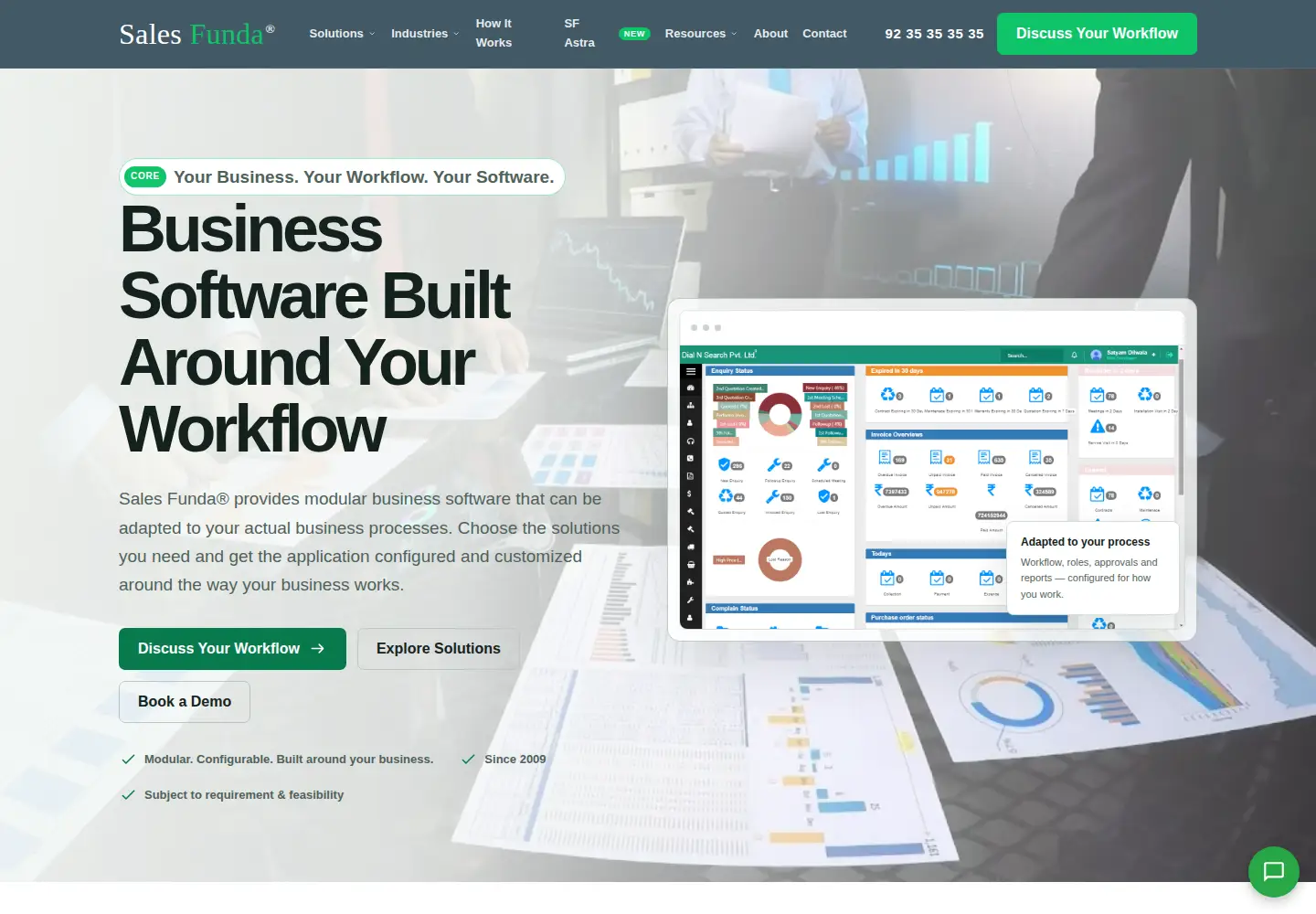 Captured homepage of salesfundaa.com in the current scan