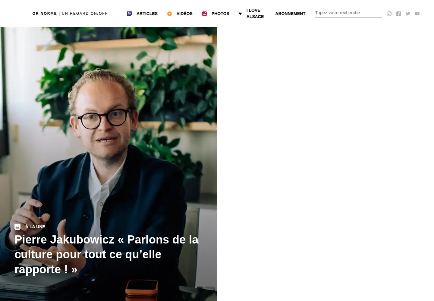 Captured homepage of ornorme.fr in the current scan