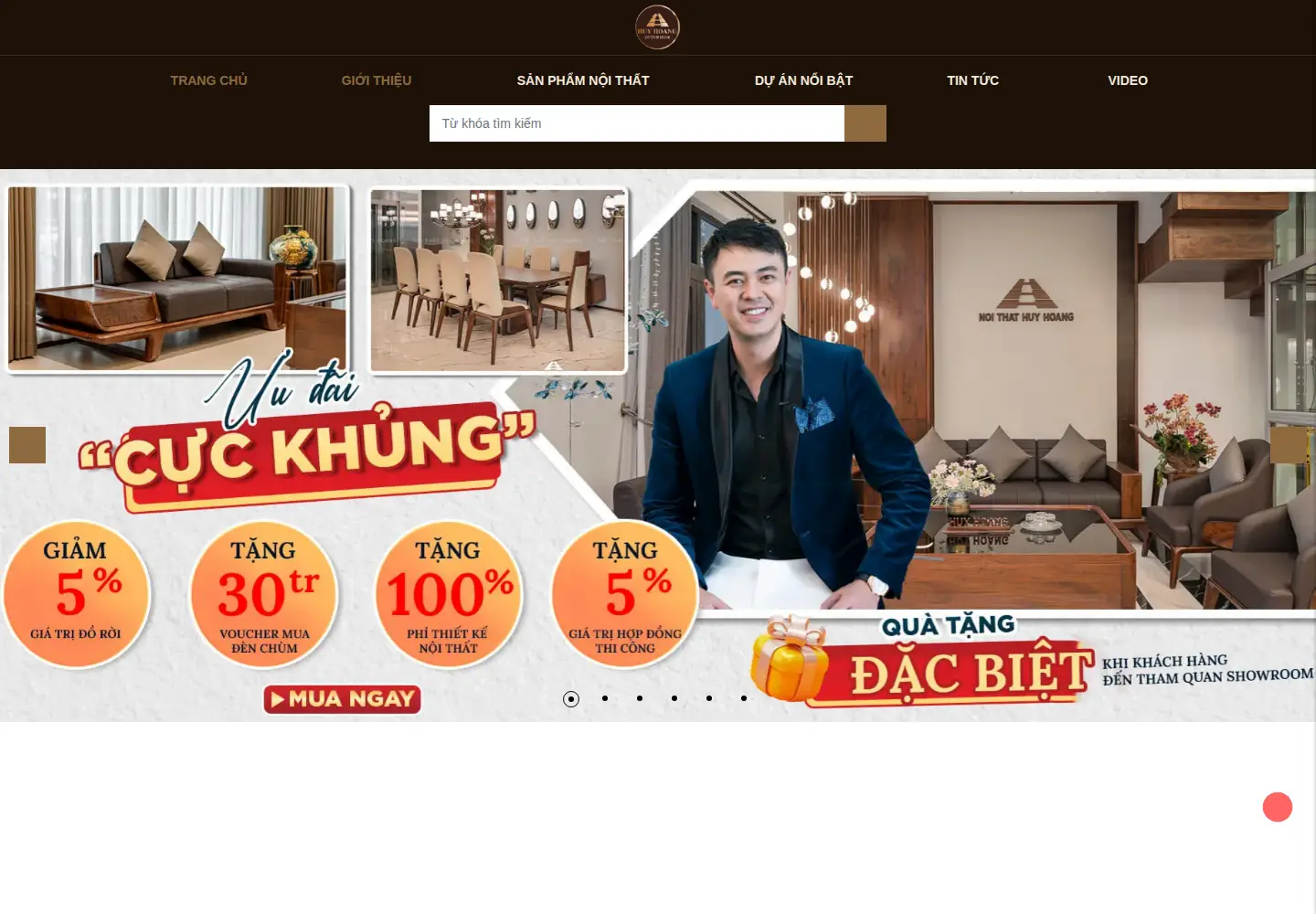 Captured homepage of dogooccho.com.vn in the current scan