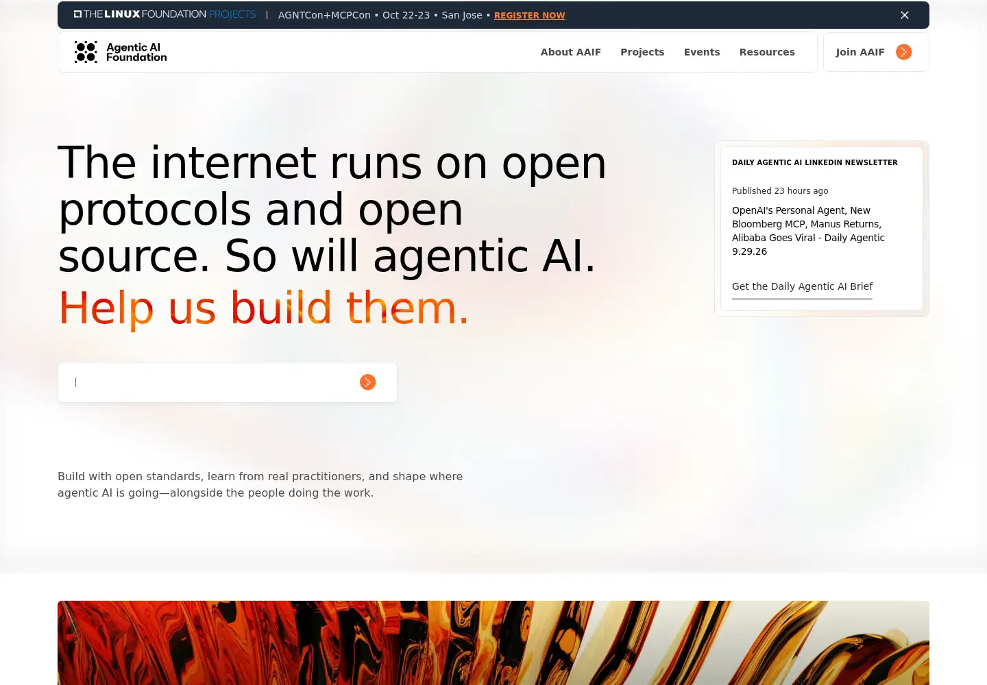 Screenshot of aaif.io