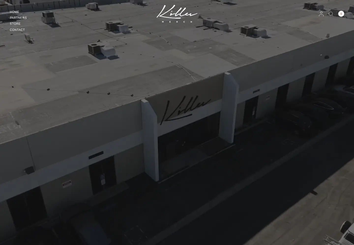 Screenshot of killermerch.com