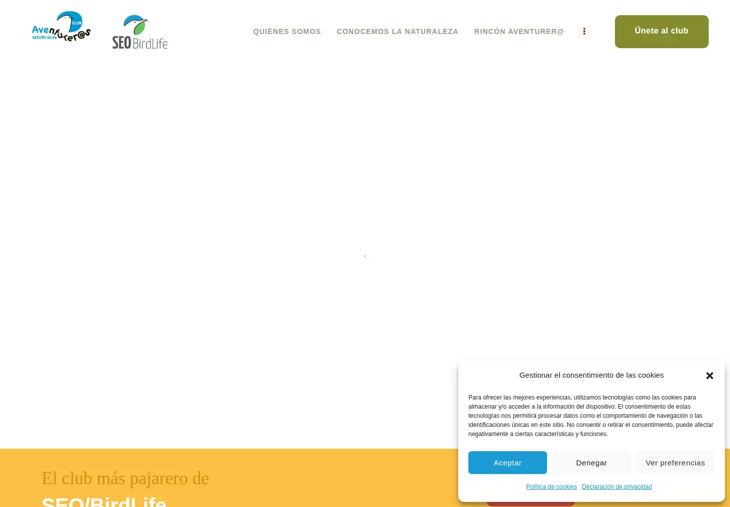 Screenshot of clubaventureros.org