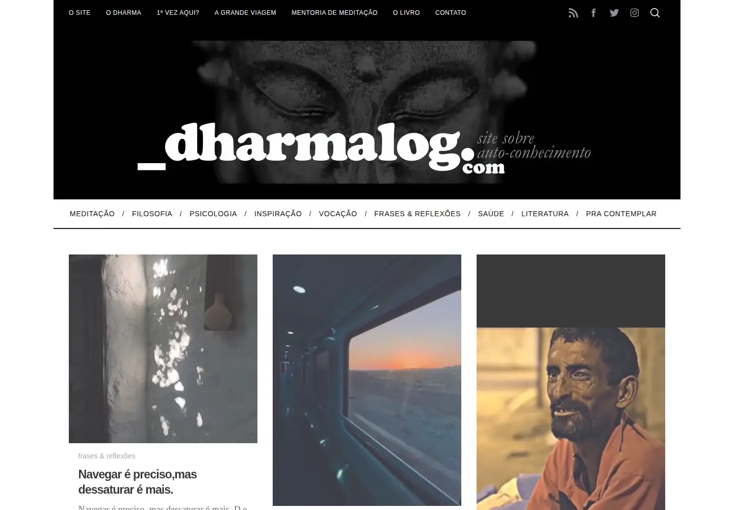 Screenshot of dharmalog.com
