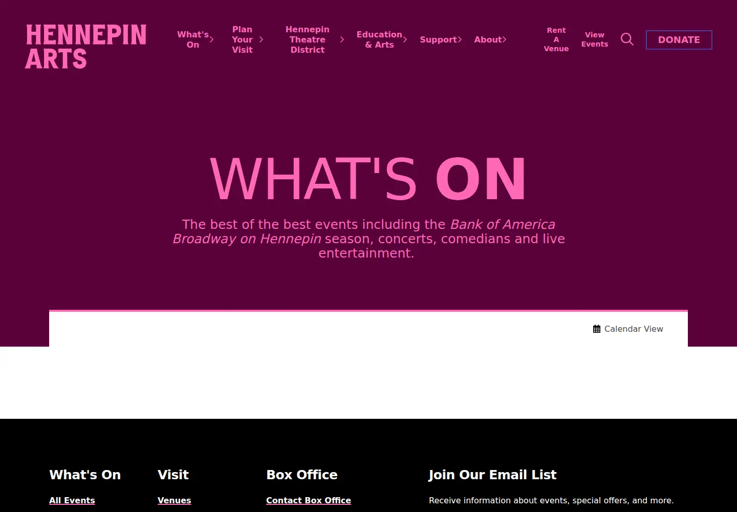 Captured homepage of bravenewworkshop.org in the current scan