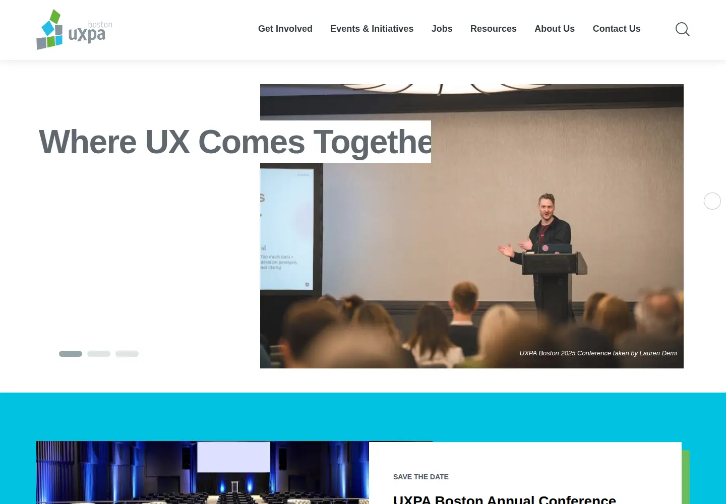 Screenshot of uxpaboston.org