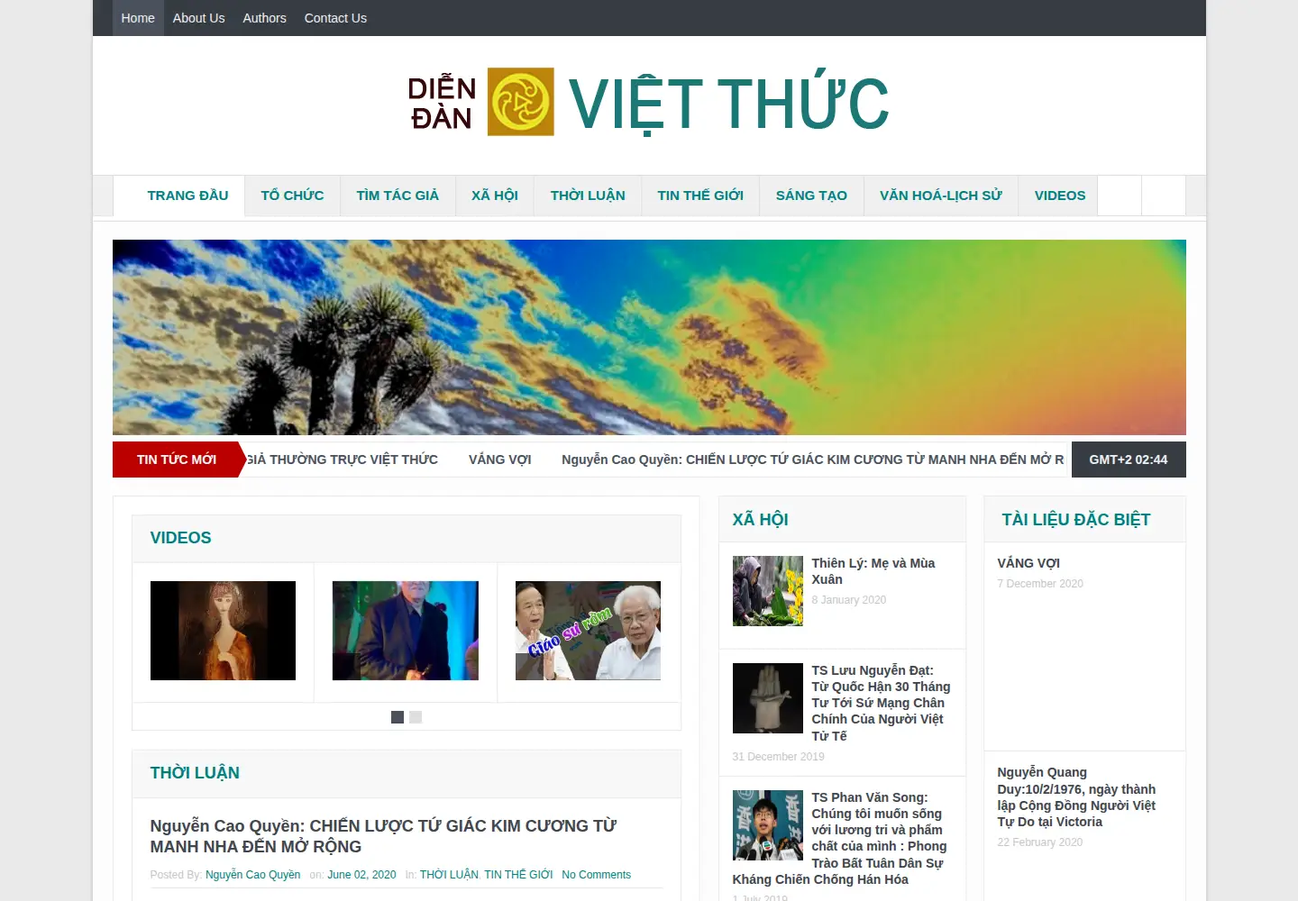 Screenshot of vietthuc.org